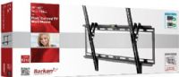 Barkan E312.B Tilt Flat/Curved TV Wall Mount, Metallic Black, Fits screen mounting holes up to 400X400mm (VESA & Non VESA), Compatible to Ultra Slim screens up to 29" - 60" (74cm - 152cm) and to standard screens according to their weight, Distance From Wall 2.8"/7.1 cm, Max. TV Weight 66 lbs/ 30 kg, Snap-on/ snap-off device mountingg (E312B E312-B E312) 