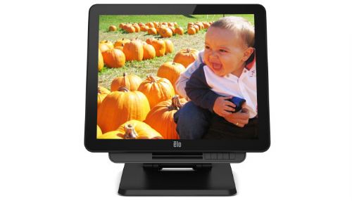 Elo E414538 X-Series 17-inch AiO Touchscreen Computer, Intel Core i3 2.1 GHz 4350T Dual-Core, 4MB Intel Smart Cache 3.10 GHz; Small footprint, retail-hardened design; Full range of standard connectivity ports for retail POS, POI and hospitality applications with option to add expansion module if needed; Kensington lock; UPC 834619010767 (ELOE414538 ELO E414538 E 414538 ELO-E414538 E-414538)