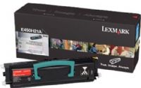 Lexmark E450H21A Black High Yield Toner Cartridge, Works with Lexmark E450dn Printer, 11,000 standard pages Declared yield value in accordance with ISO/IEC 19752, New Genuine Original OEM Lexmark Brand (E450-H21A E450 H21A E450H-21A E-450H21A) 