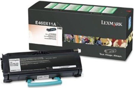 Lexmark E460X21A Black Extra High Yield Return Program Toner Cartridge For use with Lexmark E460dn and E460dw Printers, 15000 standard pages Declared yield value in accordance with ISO/IEC 19752, New Genuine Original Lexmark OEM Brand, UPC 734646064613 (E460-X11A E460 X11A E460X-11A E460X 11A)