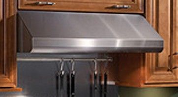 Broan E6448TSS Elite Series Under-Cabinet Canopy Range Hood with Internal Blower, Brushed Stainless Steel, 22 Gauge, Type 430 Finish, Dual, 350 CFM - 1200 CFM Internal Blower, 2.0 Max. Sones at Normal Speed, 14.5 Max. Sones at High Speed, Variable Speed Control, 4 1/2