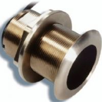 Raymarine E66086 Tilted Element Transducer, For use in conjunction with the DSM 300 Blackbox Sounder, Dual frequency 50/200 kHz version in bronze housing, 12° tilted version for 8°-15° hull deadrise (E-66086 E 66086) 