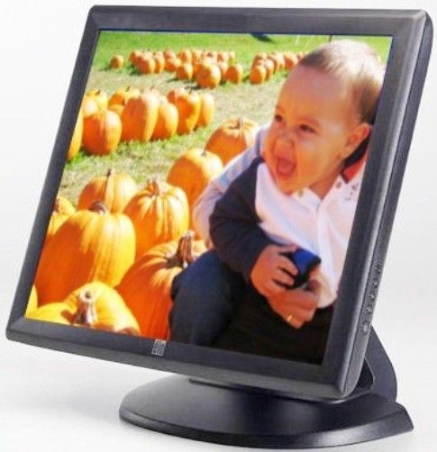 Elo Touchsystems E686772 Model 1928L 19-Inch LCD Desktop Touchmonitor, Dark Gray, Native resolution 1280 x 1024 at 60 Hz, Aspect ratio 5 x 4, 178 x 178 viewing angle, 1300:1 contrast ratio, 300-nit brightness, Response time 20 msec, Analog and digital (DVI-D) video inputs, uilt in speakers located in the display head (E68-6772 E686-772 1928)