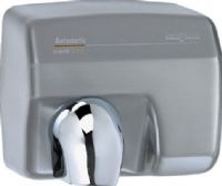 Saniflow E88ACS-UL Automatic Hand Dryer, Steel One-piece Cover with Satin (Brushed) Chrome Plated Steel Coating 0.07" Thick, Aluminum Centrifugal Turbine with Double Symmetrical Inlet; Vandal-Proof; Nozzle in Chrome; Suitable for Very High Traffic Facilities; Dimensions: 9" x 11" x 12"; Weight: 17 pounds; EAN 6422460000101 (SANIFLOWE88ACSUL SANIFLOW E88ACS-UL E88ACS AUTOMATIC SATIN CHROME) 