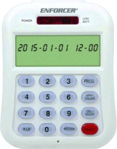 Seco-Larm E-921APQ ENFORCER Basic Auto Dialer for Security Systems, 16-Digit large display with date/time and function icons, 2 (N.C.) Triggers for multiple zone security, Remote monitoring  user can call in to listen in to room sounds and arm/disarm dialer, Remotely listen in to room sounds or disarm during call back (E921APQ E 921APQ E-921-APQ E-921 APQ) 