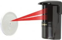 Seco-Larm E-931-S50RRGQ Reflective Photoelectric Beam Sensor  - 50Ft, ETL UL325-2016 Compliant, For outdoor gates, garage doors, Weatherproof IP55 construction for indoor/outdoor use, Anti-condensation housing, Dual-color LED alignment system, 3.25" - 82mm Round reflector (E931S50RRGQ E-931-S50RRGQ E 931 S50RRGQ) 