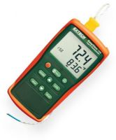 Extech EA11A-NIST EasyView Type K Single Input Thermometer with NIST Certificate, Compact and rugged design with high contrast large LCD display, Manually store/recall up to 150 readings, Wide temperature range with 0.1°/1° resolution, Data Hold function freezes reading on display (EA11ANIST EA11A NIST EA-11A EA11 EA11-A) 