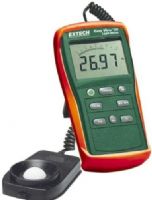 Extech EA30 EasyView Wide Range Light Meter, High intensity light measurements up to 40000 Fc/400000 Lux; Compact and rugged design; Widest range to 40000Fc/400000Lux is ideal for outdoor applications; Large display with bargraph, Relative function for zero or difference from reference value; Peak function captures short light pulse, Data Hold and Min/Max readings; UPC: 793950411308 (EXTECHEA30 EXTECH EA30 LIGHT METER) 