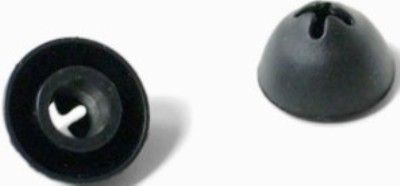 Williams Sound EAR 240 Eartip Replacement; Replacement Eartips for WIR RX18, RX 240 and WFM 260 receivers; 1 pair; Black finish; Dimensions: 0.75
