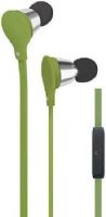 AT&T EBM01-GRN Jive Music + Calls Stereo Headphones, Green; Rubberized design with tangle free flat cable; Comfortable secure fit; Noise isolating in-ear design; Mic with button for call + music control; Universally designed for smartphones, tablets and media players, UPC 817317010420 (EBM01GRN EBM01 GRN EBM-01-GRN EBM 01-GRN)  