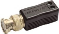 Seco-Larm EB-P501-01Q Enforcer Passive Video Balun, Transmits a monochrome video signal up to 1/950ft , 600m or color up to 1,300ft , 400m, Passive operation - No external power required, Uses low-cost Cat5e/6 cable instead of costly coaxial cables, High immunity from interference - Built-in impedance coupled device and noise filter, Quick-connect screwless terminal block for easy installation (EBP50101Q EB-P501-01Q EB P501 01Q) 