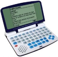 Ectaco EBs500T Partner English-Bosnian Talking Electronic Dictionary and Audio PhraseBook, Resolution 255x160 pixels, English Interface, English-Bosnian entry bi-directional dictionary, Advanced English TTS speech synthesis pronounces any word, 14000 entry Audio PhraseBook with TTS, English Phonetic transcription, Instant reverse translation, UPC 789981063845 (EBS-500T EBS 500T EB-S500T EBS500) 