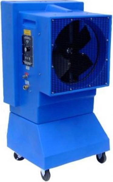 MaxxAir EC18DVS Direct Drive Variable Speed Portable Evaporative Cooler for 900 sq. ft., 2600 CFM Air Volume, 5.7 Amperage, 0.25 hp Horsepower, 2 Number of Speed Settings, 120 volts Voltage, 90