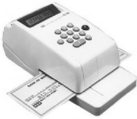 Max EC-30A Electronic Check Writer, up to 10 digits plus symbols, Prints original plus 2 carbons, Accepts both business and personal size checks, Replaced the EC-30, Clear key for corrections before printing, Embossed printing reduces risk of alteration (EC-90230 EC90230 EC 30A EC30A EC 30-A EC 30 A EC30-A) 