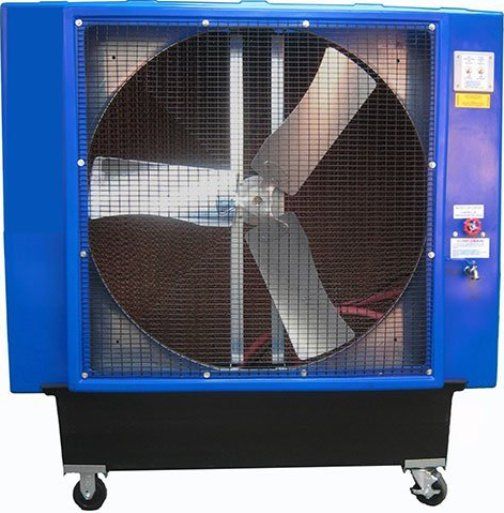 MaxxAir EC36D1 Direct Drive Evaporative Cooler, 9700 sq. ft. Cooling zone, 2600 CFM Air Volume, 13.9 Amperage, 0.16 hp Horsepower, 1 Number of Speed Settings, 120 volts, 9