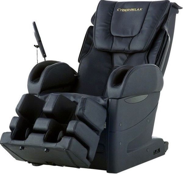 Fujiiryoki EC-3800BLACK Model EC-3800 Cyber Relax Massage Chair, Black, Reclining angle Approx 120~170 degrees, Rated time 30 minutes, The KIWAMI MECHA 4D enables an industry leading 28 different types of massage technique, Neck Relax, Loop Knead/Tapping, Kiwami Knead/Kiwami Tapping, Shoulder Tapping, Kiwami Hip Massage (EC3800BLACK EC 3800BLACK EC-3800-BLACK EC3800 EC3800B)