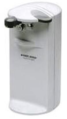 Black & Decker EC-450 Electric Can Opener - White ( EC450, EC 450 ) -   305-652-0442