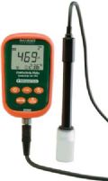 Extech EC600 Waterproof Conductivity Kit; Measures Conductivity, TDS, Salinity, Resistivity, pH, mV and Temperature; Automatic one button pH calibration (4, 7, and 10pH); Choice of 3 point pH calibration for better accuracy; One point Conductivity calibration, automatically recognizes 8 calibration solutions from USA, Europe and China series; UPC 793950156001 (EXTECHEC600 EXTECH EC600 KIT) 