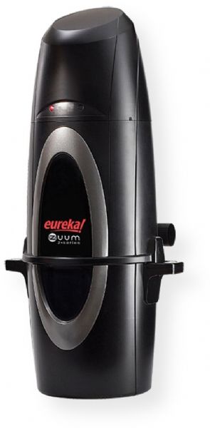Eureka ECV5400B Zuum Z-Series Central Vacuum System, Integrated sound suppression system and 600 airwatts of power, Cleaning homes up to 10000 sq. ft., Flow-through Motor, 13.5 Max Amps,  113