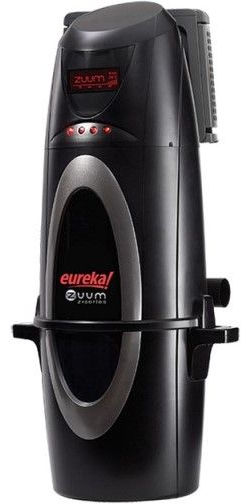 Eureka ECV5600B Zuum Z-Series Central Vacuum System, Addition of sealed HEPA filtration that eliminates 99.97% of harmful particulates from your home, 640 Air Watts, 12000 Square Foot Rating, Flow-through Motor, 14.6 Max Amps, 117