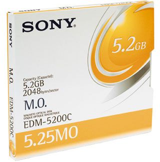 Sony EDM-5200C Removable Storage Media 5.2 GB (EDM 5200C EDM5200C EDM-5200)