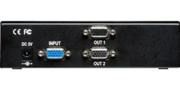 BoxlightEELAMP2-VGA VGA Distribution 1 Input X 2 Output (EELAMP2VGA EELAMP2 VGA)