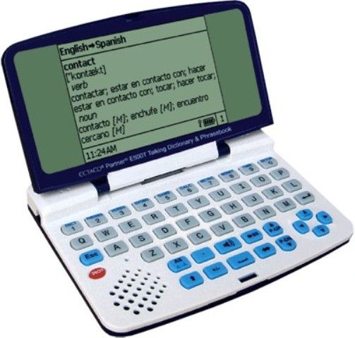 Ectaco EGP530T Partner English-German-Polish Talking Electronic Dictionary and Audio PhraseBook, 650000 words vocabulary, Trilingual English-German-Polish Interface, English-German-Polish entry bi-directional dictionary, Advanced English, German and Polish TTS speech synthesis pronounces any word, 14000 entry Audio PhraseBook with TTS (EGP-530T EGP 530T EG-P530T EGP530)
