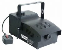Eliminator Lighting EF-1000 Fog Machine 1000-Watts Heater, Fuse 10 Amp, Supply Voltage 120V, Fluid Type Eliminator Brand Water Based Fog Juice, Output 4,500 cubic ft. per minute, Duty Cycle Not to exceed 6 hours, Size 13.25”L x 7”W x 7”H, Weight 8.5 Lbs./3.8 Kgs. (EF1000 EF 1000 EF-100 EF100) 