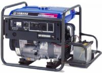 Yamaha EF4000DE Premium Consumer Generator 4000 Watt w/ Electric Start, Rated AC Output 3500 watts, Fuel Tank Capacity 4.8 gallons, Continuous Operation at 1/4 Rated Load 10.6 hrs., Noise Level 69.0 dBA (EF-4000DE EF4000-DE EF4000D EF4000 EF-4000) 