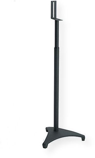  Sanus Furniture EFSAT Adjustable height for satellite speakers; Black; Adjustable carpet spikes; Conceal unsightly cables; Easily adjust speaker height; Fits most speakers; Heavy weight base; UPC 793795300072 (EFSAT  EF-SAT  EFSATSTAND EFSAT-STAND EFSATSANUS EFSAT-SANUS)
