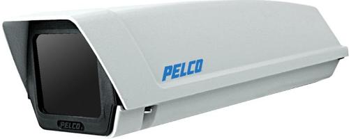 Pelco EH16 Indoor/Outdoor Camera Enclosure; High Reliability Die-Cast Construction; Alodine with gray polyester powder coat Finish; 7.14 x 6.27 cm (2.81