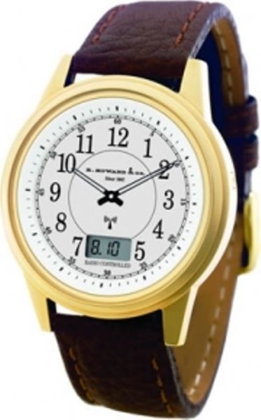 e howard clock radio controlled watch