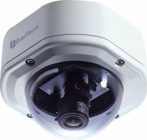 EverFocus EHD300/N-2 Outdoor Color Vandal Dome Camera, 1/3
