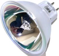 Eiko EFP model 10235 Projector Light Bulb, 12 Volts, 100 Watts, C-8 Filament, 1.65/42.0 MOL in/mm, 1.97/50.0 MOD in/mm, 50 Average Life, MR16 Bulb, GZ6.35 Base, 100 Watts Amps, 3400 Color Temperature degrees of Kelvin, 8mm Use, BDTH Burning Position, UPC 031293102355 (10235 EFP EIKO10235 EIKO-10235 EIKO 10235) 