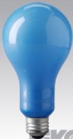 Eiko BCA Lightbulb, 120V 250W Blue Inside Frosted A-21 E26 Base, Lumens 5000, Filament C-9; MOL in/mm 4.94/125.4; MOD in/mm 2.68/68.0; Average Life 3; CT deg K 4800; Type Use Photoflood; Burning Position Any, UPC 031293000507 (EIKOBCA EIKO-BCA 00050) 