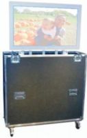 Jelco EL-42 ATA-300 Style Shipping EZ-LIFT Case with Built-In Gas Lift for 40" to 43" Plasma or LCD Monitor, One-person set-up and take down, Locks in the down position for storage and shipping, 4" Locking Casters (EL42 EL 42 JEL-EL42 JEL-EL-42) 