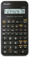 Sharp EL-501XBWH Scientific Calculator, Gloss Black/White, Large 10 Digits Single Line LCD display, 131 functions and 1 memory, Complex Number Calculations, Constant calculation, Chain Calculation, Standard Input Logic, Sturdy and hardwearing plastic keys, 2 LR44 batteries, UPC 074000019218, EAN 4974019707624 (EL501XBWH EL 501XBWH EL501-XBWH EL-501XB EL501 XBWH) 