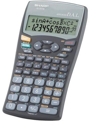 Factorial Button On Calculator. Sharp