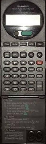 Sharp EL-6230 Dial Master 100 with Tone Dialing Function Compact pocket auto dialer, 12-digit, 2-line liquid crystal display, Audo Dialer/Directory stores, recalls and changes names and numbers, 10 Display digits, Basic arithmetic calculations (EL6230 EL 6230)