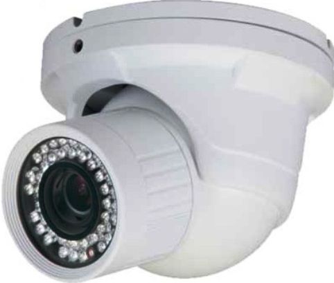 IC Realtime EL-790IR-W Dome Day/Night Weather-proof IR Camera, 1/3