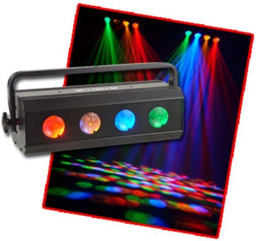 Eliminator Lighting ELECTRO BAR Special Effect Series LED Color Wash, Internal Microphone, 4 Different Running Modes That Include: All On, Sound Active, Chase Mode, Fade Mode, Ready To Be Hung With Included Hanging Bracket, No Duty Cycle - Run all night (ELECTROBAR ELECTRO-BAR)