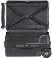 Porter Case Elite FMCS Foam Case, Mil-Spec HDPE hard-side construction 4" ball bearing wheels with soft tread, Solid 3/8" solid steel axle 43", Padded telescope handle, Secondary reinforced side strap handle, Carries up to 200 pounds (ELITEFMCS ELITE-FMCS) 
