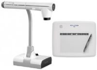 Elmo 1349-7 Classroom Vision Bundle, Includes TT-12iD Interactive Document Camera + CRA-1 Wireless Pen Tablet, Powerful 96x Zoom and 3.4-Megapixel CMOS Image Sensor, Effective pixels 1920 (H) x 1536 (V), F3.2-3.6/f=4.0 mm- 48.0 mm Lens, Analog RGB 800 (H) x 800 (V) TV lines or more resolution, HDMI Input, Audio Input & Output (ELMO13497 ELMO-13497 13497 1349 TT12ID TT 12ID CRA1) 