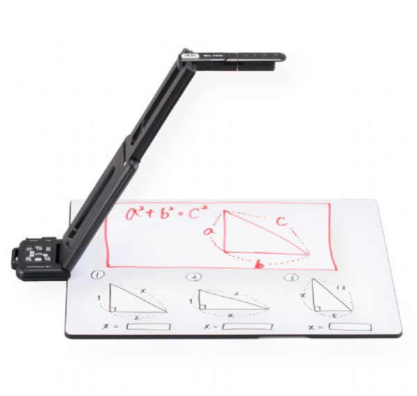 Elmo 1357-6 MX-1 Visual Presenter + MX Writing Board Bundle; The MX-1 is the first True 4K Document Camera on the market; Along with a specially crafted lens, the MX-1 will give you top quality 4K image at up to 30 fps; The camera is powered by Super Speed USB 3.0 that allows for viewing of full HD video at up to 60 fps or True 4K at up to 30 fps; UPC 008404105086 (ELMO13576 ELMO-1357-6 PROJECTORS PRESENTERS)