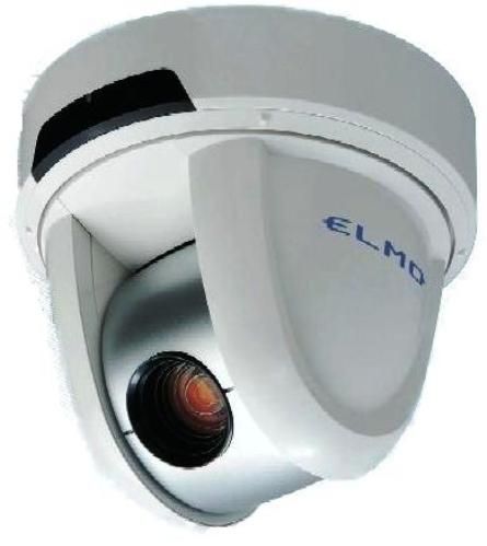 Elmo 9760-2 Model PTC-400C Pan/Tilt/Zoom Communication Camera, True Day/Night PTZ, 180 Tilt with angle adjust image flip, 350 Pan Colour CCD (ELMO97602 ELMO-9760-2 97602 9760 PTC400C PTC-400 PTC400)