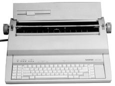 Brother EM-430 Electronic Office Typewriter/Word Processor, Up to 16cps Print Speed; 381mm (15