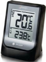 Oregon Scientific EMR211HG Weather@Home Thermo Bluetooth-enabled Thermometer, Weather information display on main unit or mobile app via Bluetooth v4.0 connectivity, Transmission range up to 30m, Indoor temperature, Outdoor temperature (up to 5 Channels), Ice alert, Data logger, 7 day weather history viewable from App, UPC 734811712578 (EMR-211HG EMR 211HG EMR211) 