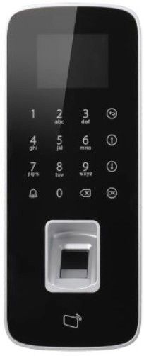 ENS ASI1212D Water-proof Fingerprint Standalone; Touch Keyboard And LCD Display; Support 30000 Valid Cards & 150000 Records; Support Multiple Cards (Default IC Card); Support Card, Password, Fingerprint And Combination; TCP/IP To PC, Support WAN Communication; Support P2P Add Device; Wiegand Or RS-485 Interface To Reader (ENSASI1212D ASI-1212D AS-I1212D ASI 1212D)