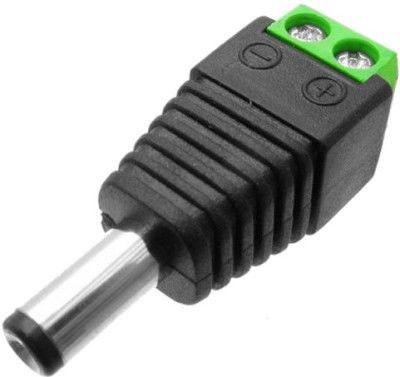 ENS CC6100-T-M DC Lead with Plug-InTerminal, 2.1mm Plug, 12V DC, Male (ENSCC6100TM CC6100TM CC6100T-M CC6100-TM CC6100 T-M)