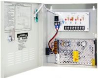 ENS CP1204-5A 4-Channel Power Supply Box, PTC Fuse, 5 Amps Power Box, 2.0 Amp Fuse Rating, 110V AC Input, Power On/Off Switch, LED Indicator for Each Channel, Surge Protected, Regulated and Filtered, 12V AC, Dimensions 9 3/4"H x 8"W x 3 3/4"D (ENSCP12045A CP12045A CP-1204-5A CP1204 5A CP 1204-5A) 